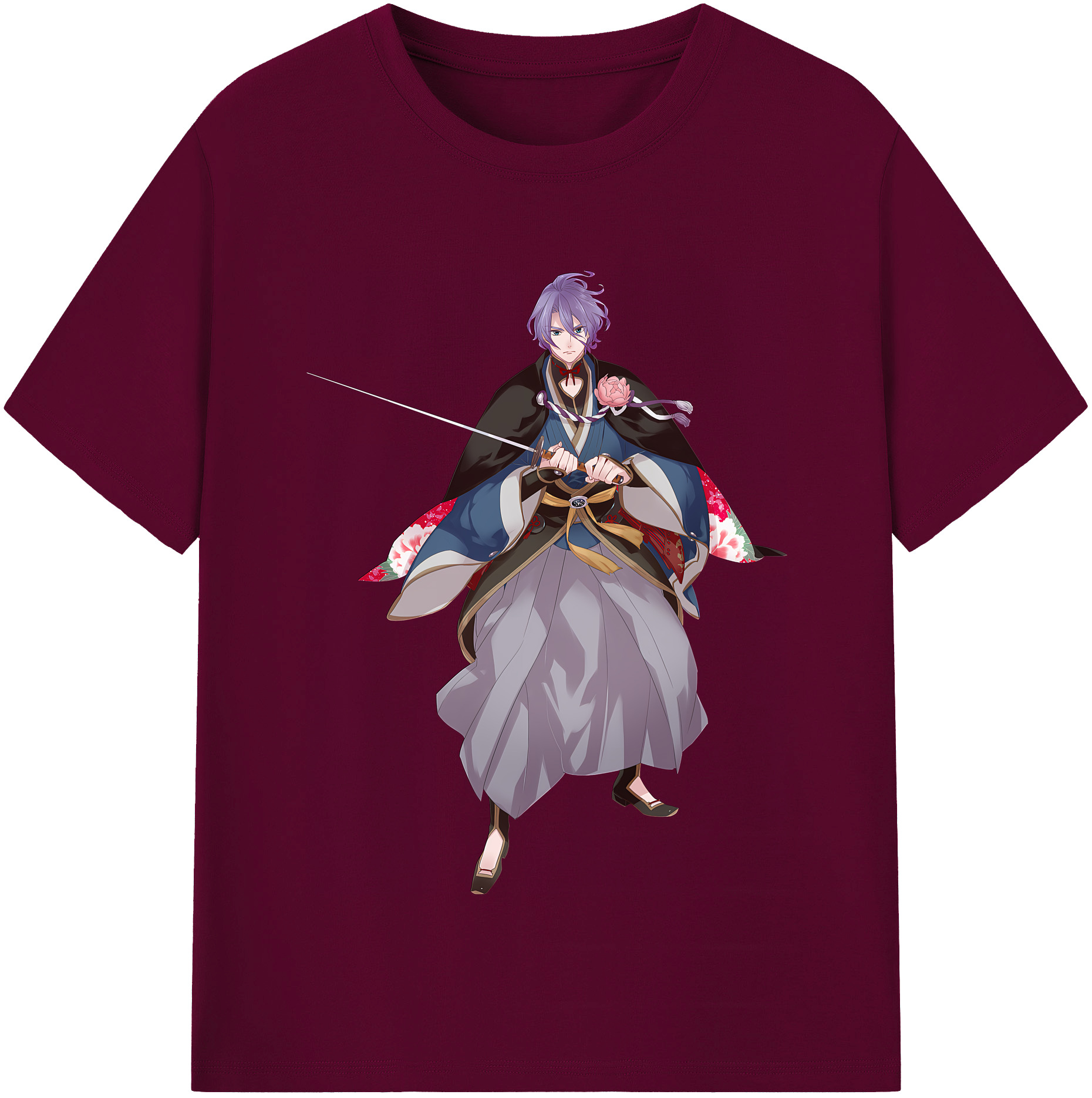 （画像用） 刀剣乱舞 Touken Ranbu レディースカジュアルプリントTシャツ（綿100％）
